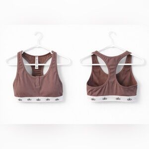 Alo Yoga Ribbed Sports Bra